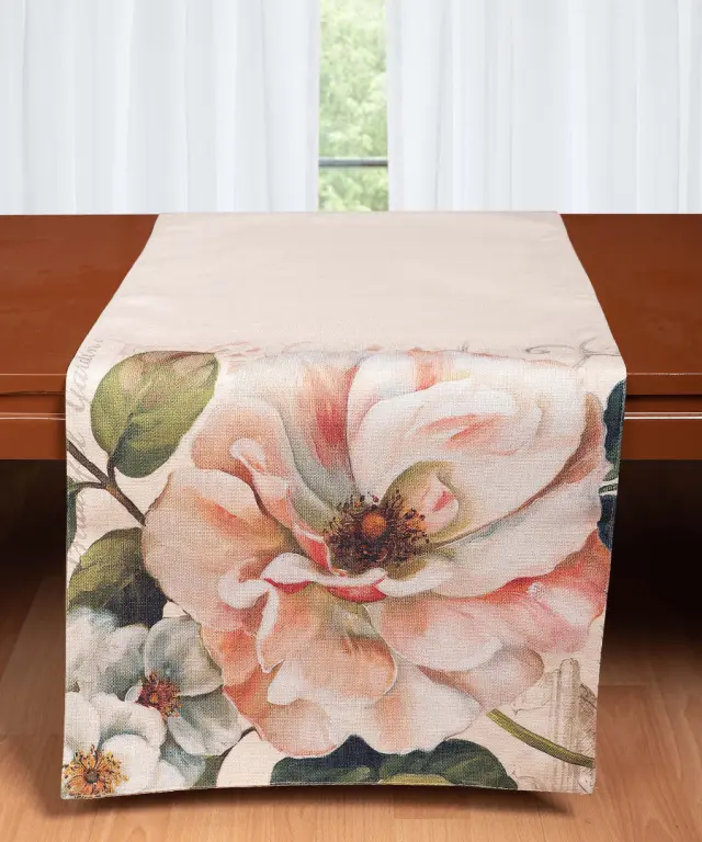 Τραβέρσα με στάμπα (45cm x 170cm) 179-1 - -