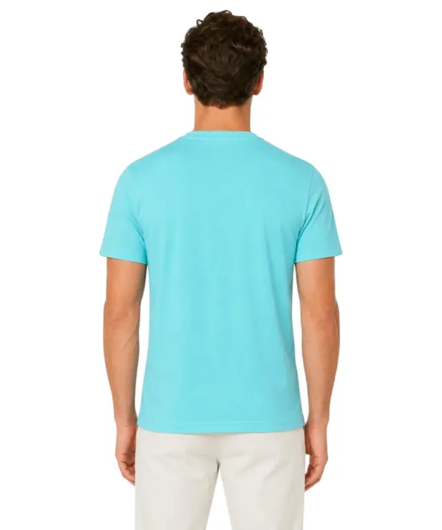 Norway Nautical School - Ανδρικό T-shirt Κοντομάνικο 866031-ACQUA Γαλάζιο 2
