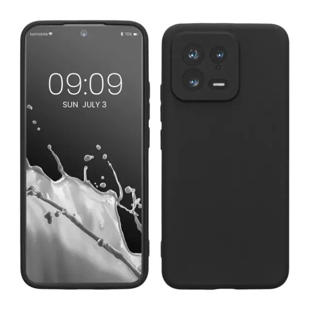 KW Θήκη TPU Σιλικόνης για Xiaomi 13 5G - Black Matte