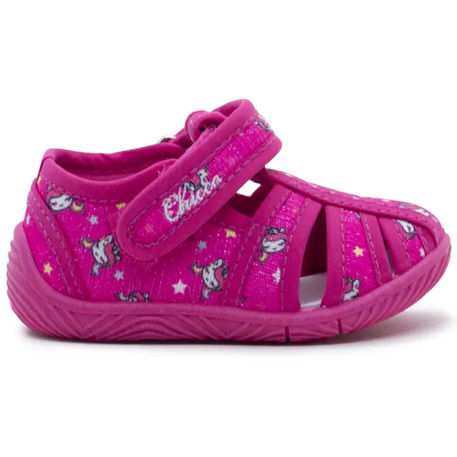 Παντοφλάκι Chicco Φούξια με μονόκερο 73048-150 - 24