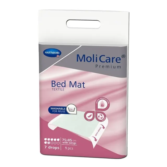 MoliCare Premium Bed Mat Textile 7 σταγόνες Υποσέντονο 75x85cm 1τμχ