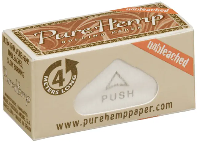 Pure Hemp Unbleached Rolls Ρολό - Ακατέργαστο - 4 Μέτρα
