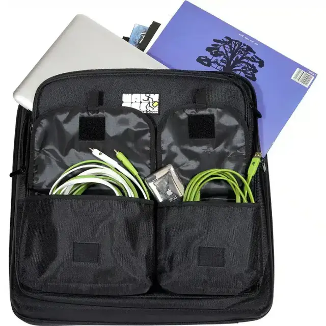 WALKASSE W-EVAPICKFOAM-M Shockproof Eva CaseMulti Format CDJ/MIXER/PLAYER Black (Shoulder bag). 2