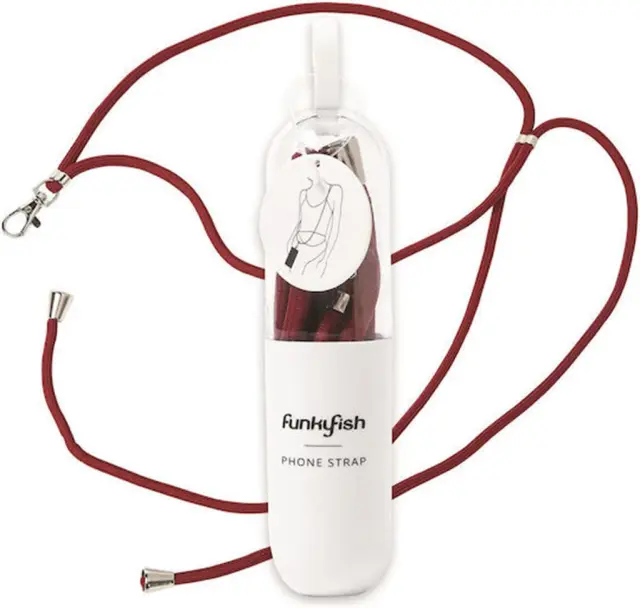 Κορδόνι Αναδέτης Smartphone Wine Red Funky Fish / 300-31010 (FUNKYFISH)