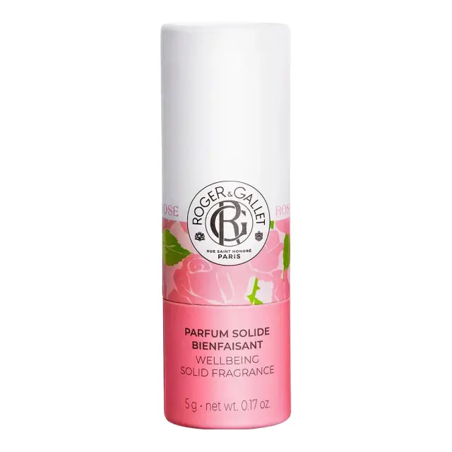 Roger&Gallet Rose Parfum Solide Αναζωογονητικό Στερεό Άρωμα, 5g