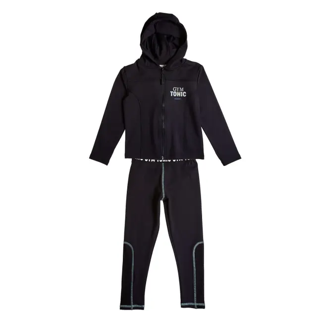 Σετ Gym Tonic slim fit με γυαλιστερό τύπωμα