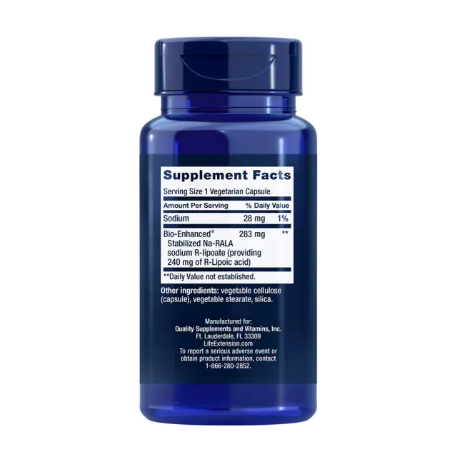 Life Extension Super R-Lipoic Acid 240 mg 2
