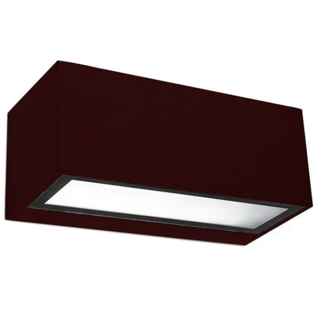 Wall Luminaire IP54 Nemesis Aluminium 90*220mm E27 60W Urban grey