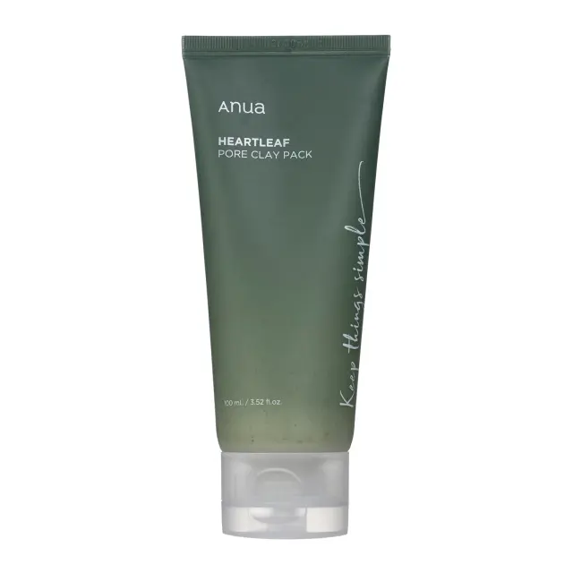 Anua Heartleaf Pore Clay Pack για αφαίρεση σμήγματος και νεκρών κυττάρων 100ml