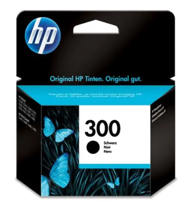 HP 300 Γνήσιο Μελάνι Εκτυπωτή InkJet Μαύρο (CC640EE)