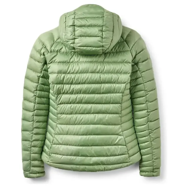 Rab Microlight Alpine Down Hoody Γυναικείο Πουπουλένιο Μπουφάν Dark Fig Green - Large 2
