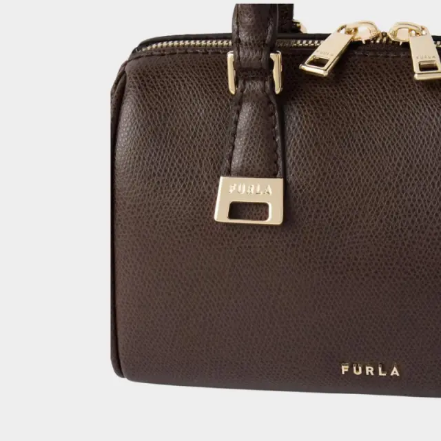 Δερμάτινη Τσάντα Χειρός Furla WE00933A0023_MA4284S Καφέ - UNI 3