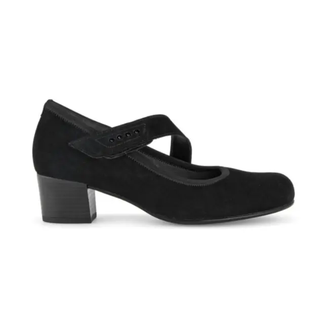 Gabor Μπαρέτες Γυναικείο δέρμα Nubuck Μαύρο GAB/36149N 47-SCHWARZ