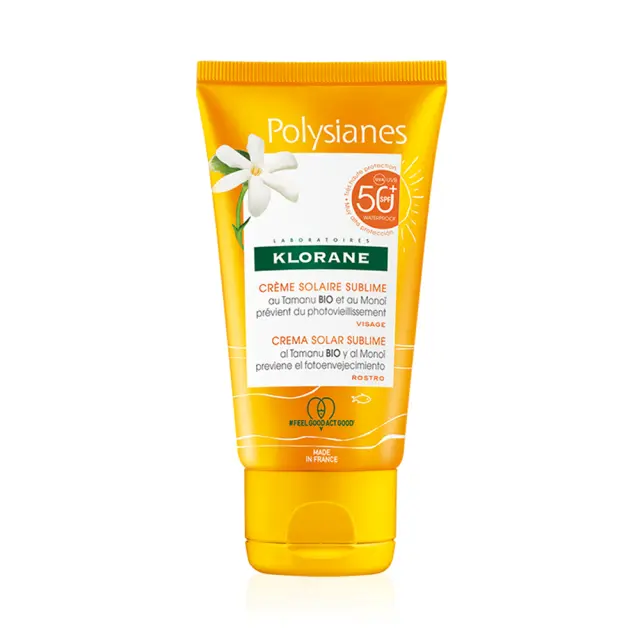 Klorane Polysianes SPF50+ Sublime Αντηλιακή Κρέμα 50ml 2