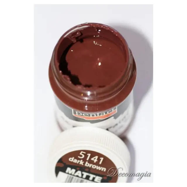 Χρώμα ακρυλικό 100ml Pentart, Dark brown