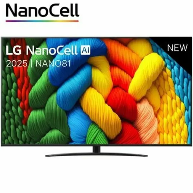 LG Smart Τηλεόραση 43" 4K UHD LED NanoCell AI NANO81 HDR (2025) 43NANO81A6A
