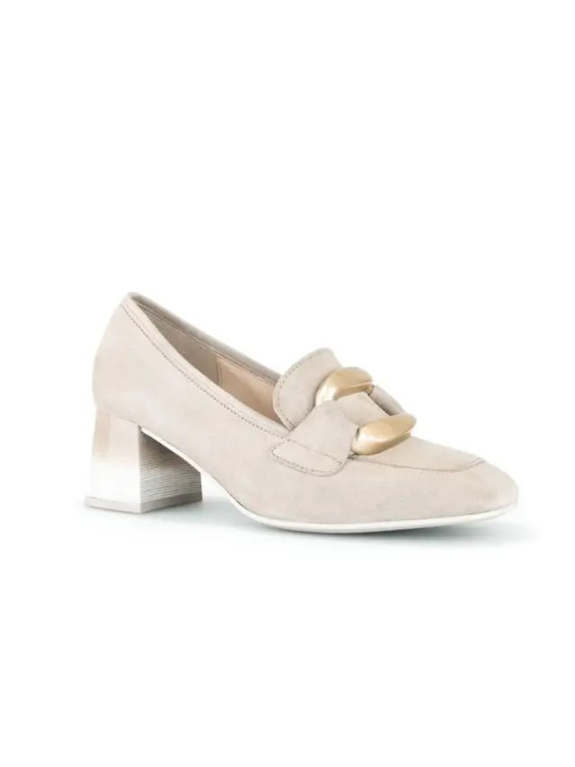 Gabor Μοκασίνια-Loafers Γυναικείο δέρμα suede Μπεζ GAB/45205 12-DESERT - 39 2