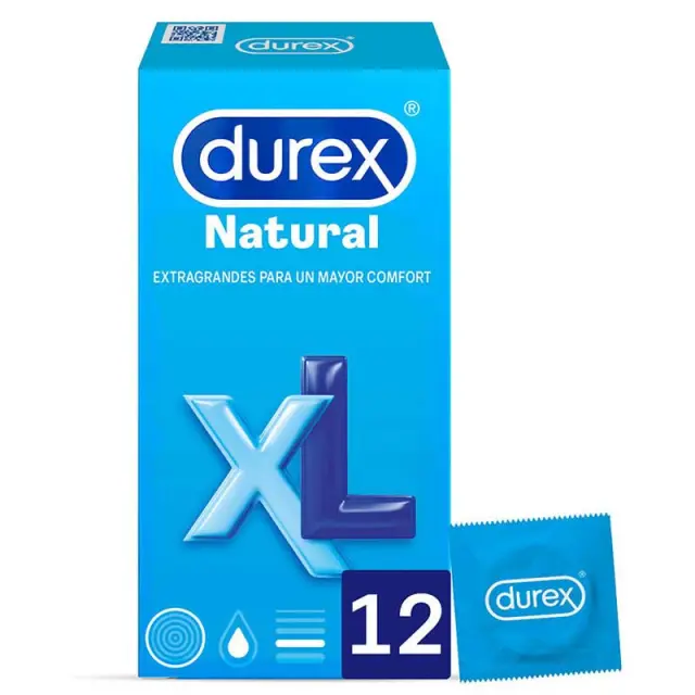 Durex Προφυλακτικά Natural XL 12τμχ