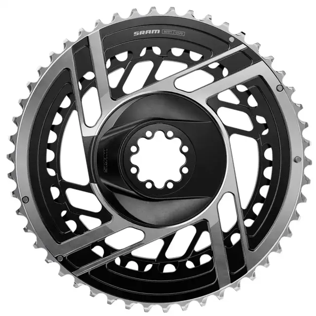 SPIDER ΜΕ ΦΥΛΛΑ ΧΩΡΙΣ ΒΑΤΟΜΕΤΡΟ SRAM RED 50-37T DM BLACK/SILVER E1