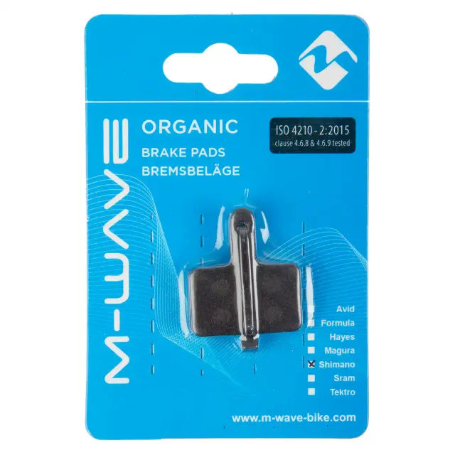 ΤΑΚΑΚΙΑ ΔΙΣΚΟΦΡΕΝΟΥ M-WAVE BPD STP1 ΟΡΓΑΝΙΚΑ ΓΙΑ PROMAX, SHIMANO, TEKTRO 360746 2