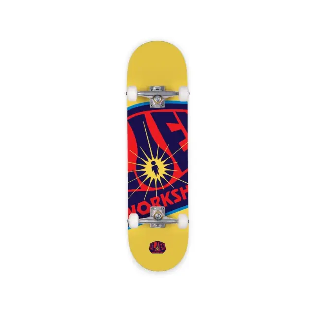 Alien Workshop OG Logo Yellow - Κίτρινη ολοκληρωμένη σανίδα 7.75''