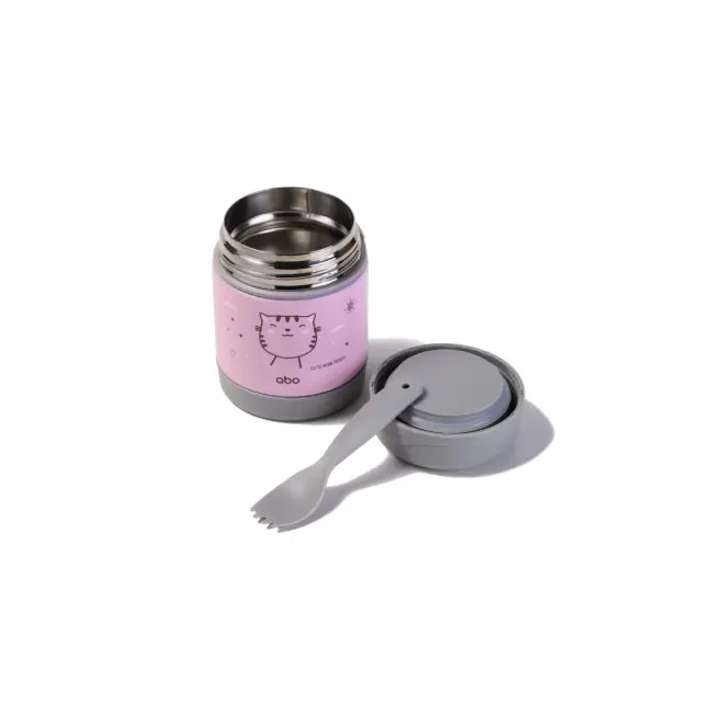 ΑΒΟ Θερμος Φαγητου 300Ml Με Κουταλοπιρουνο You'Re Meow Favorite 2