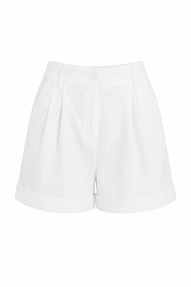 Σορτς Ψηλόμεσο με Πιέτες CALIN SHORT - XS 2