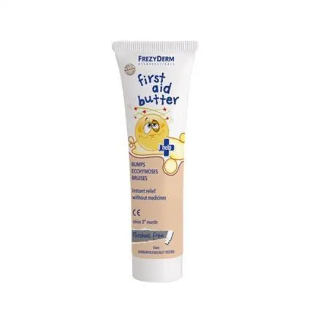 FREZYDERM First Aid Butter Gel που Αντιμετωπίζει Χτυπήματα, Εκχυμώσεις & Μώλωπες για Πρόσωπο & Σώμα, 50ml