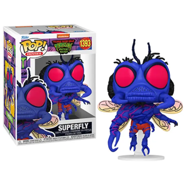 Funko Pop! Movies: TEENAGE MUTANT NINJA TURTLES MAYHEM - Superfly #1393 Figure