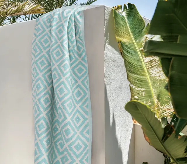 Nef-Nef Homeware Πετσέτα Θαλάσσης Romario 90x170 Aqua 2