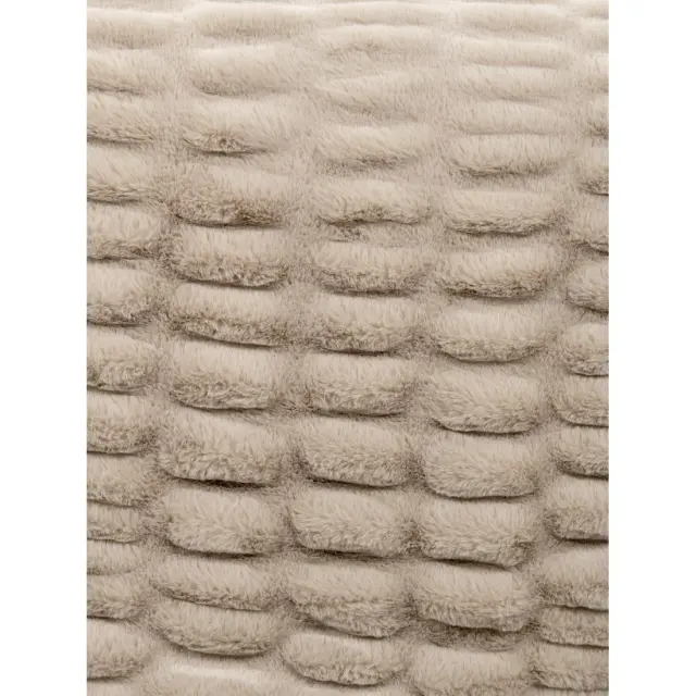 Κουβέρτα 220x240 Υπέρδιπλη 680gsm Nima Mossy 100% Πολυέστερ- Beige 2