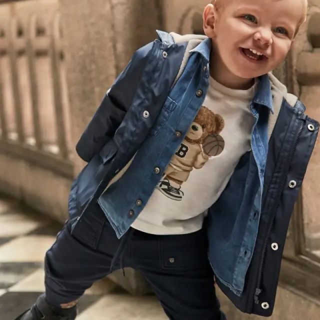 Baby 6 μηνών έως 4 ετών Παντελόνι μακρύ μπλε