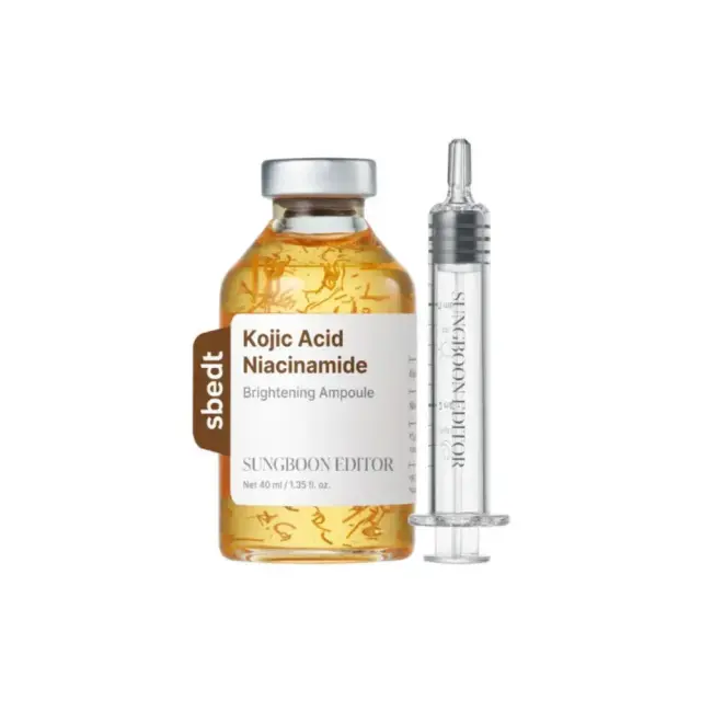Sungboon Editor Kojic Acid Niacinamide Brightening Ampoule Ορός Προσώπου για Δυσχρωμίες και Λάμψη, 40ml