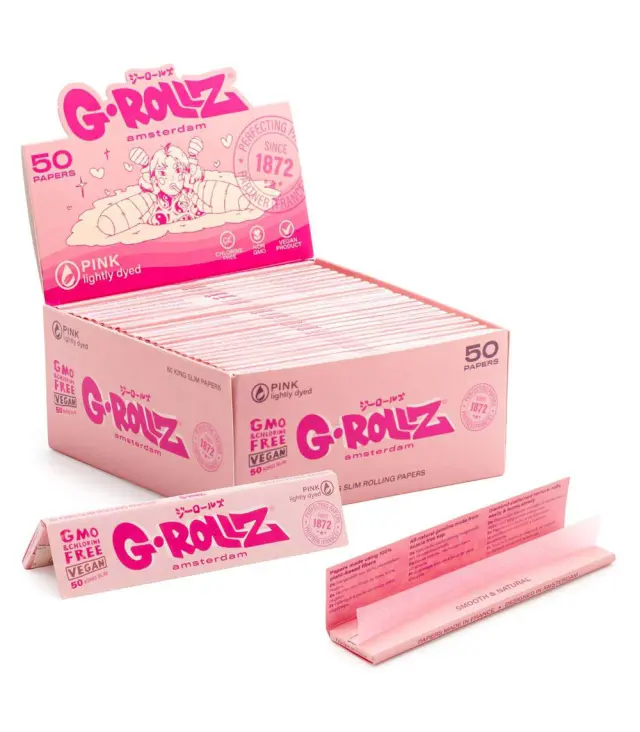 G-Rollz Pink King Size Box50