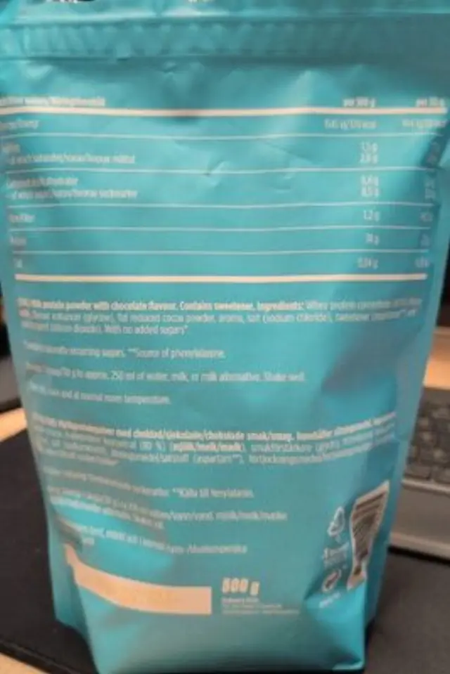 Pro!Brands Whey80 Chocolate Υδατοδιαλυτό Ρόφημα περιεκτικότητας 80% Πρωτεΐνης Ορού Γάλακτος Σε Σκόνη Με Γεύση Σοκολάτα 500gr 2