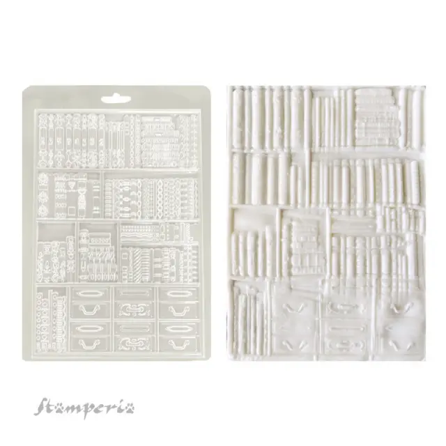 Καλούπι εύκαμπτο A5, 21x14.8cm, Stamperia, Venice City of Art, Books