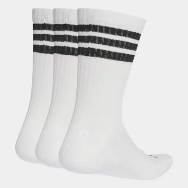 Adidas Socks Crew 3P White JZ0532 - 46-48 2