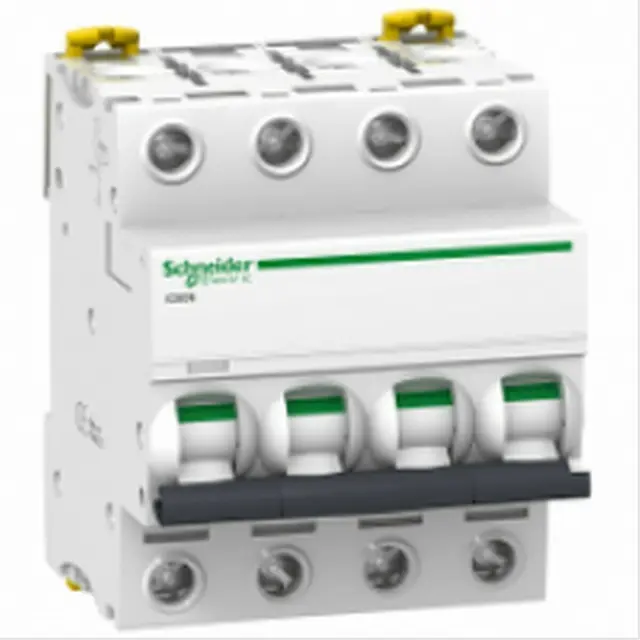 Miniature circuit-breaker, Acti9 iC60N, 4P, 2 A, C curve, 6000 A (IEC 60898-1), 50 kA (IEC 60947-2)
