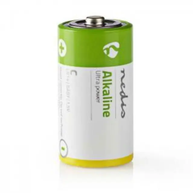 Αλκαλικές μπαταρίες LR14 C, 1.5V σε blister 2 μπαταριών 2