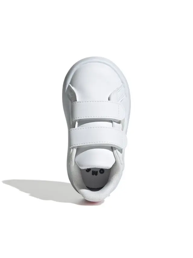 Adidas Grand Court Παιδικά Sneakers με Σκρατς Λευκά - 26 3