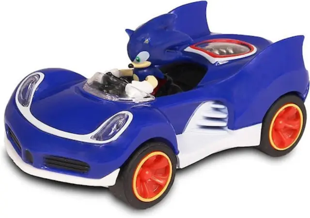 Carrera Pull Speed: Sonic The Hedgehog - Sonic the Hedgehog Pull-Back (Blue) Vehicle 1:43 / 15818325 (CARRERA)