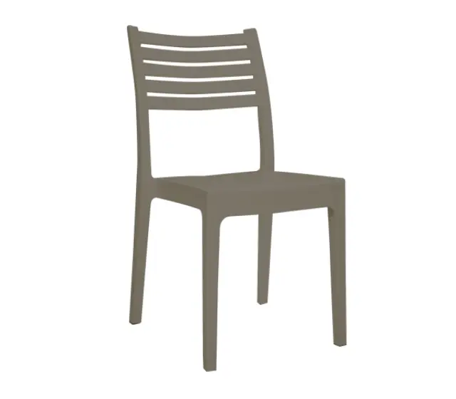 Καρέκλα Στοιβαζόμενη OLIMPIA PP Μπεζ (Tortora-Sand) 46x52x86cm