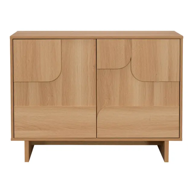 Μπουφές Jenfia pakoworld mdf σε φυσική απόχρωση 101,2x39x75,5εκ 3