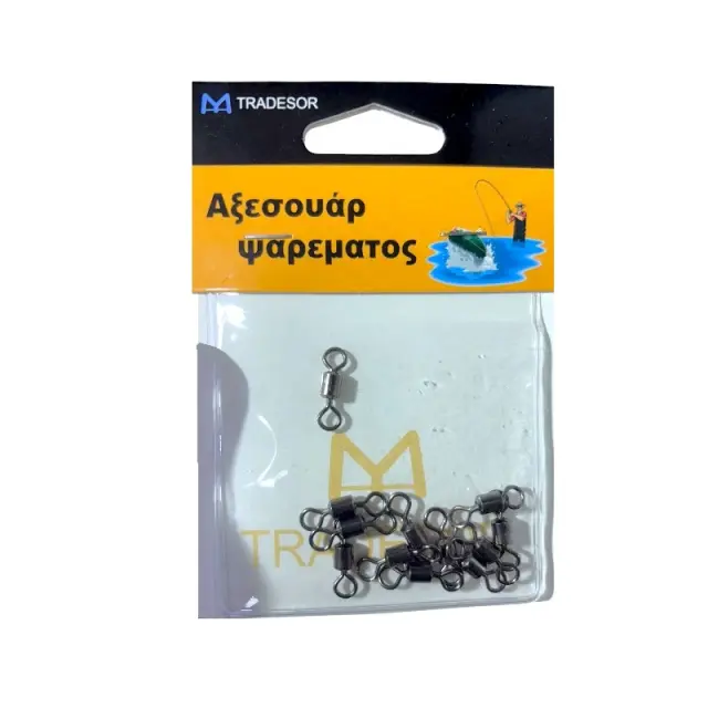 Στριφτάρια αλιείας - No.4 - 12pcs - 830131