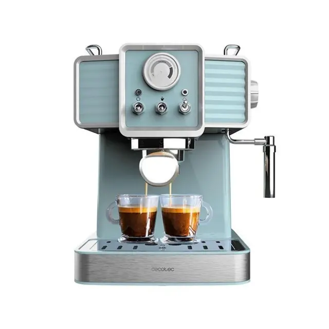 Cecotec Μηχανή Espresso Power Espresso 20 Tradizionale 1350W 15bar Light Blue (561)