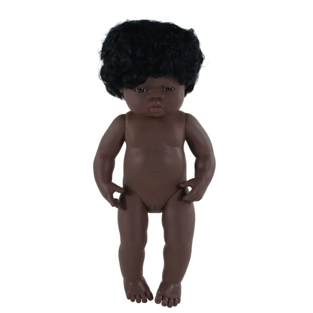 MINILAND DOLLS MINILAND ΚΟΥΚΛΑ ΑΦΡΙΚΑΝΗ 38 CM 2