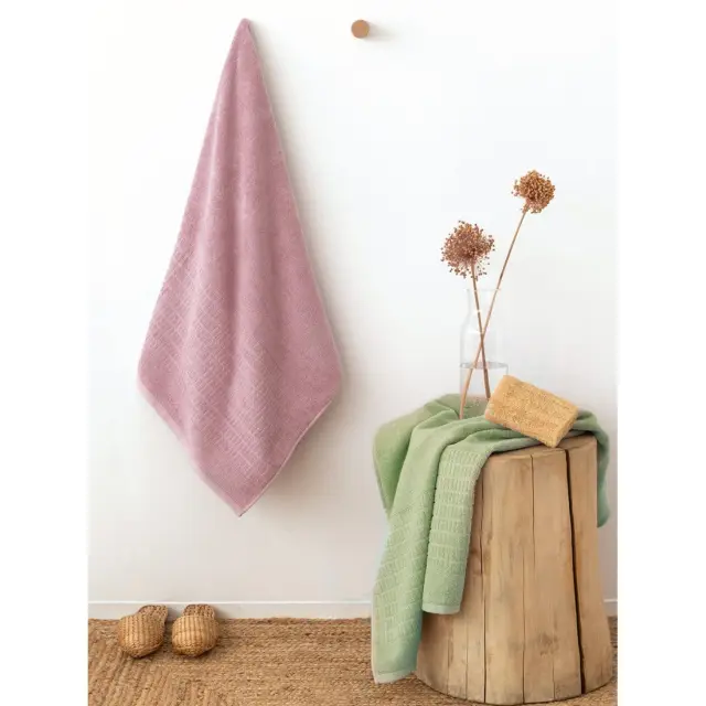Πετσέτα 30x50 Χεριών 500gsm Palamaiki Roll 100% βαμβακερό- Pink