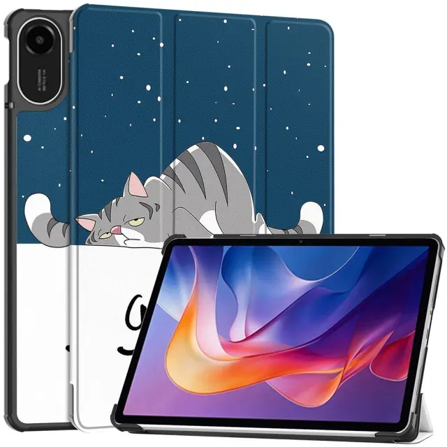 Flip Cover Θήκη για Xiaomi Redmi Pad 2-Sleeping Cat OEM 2