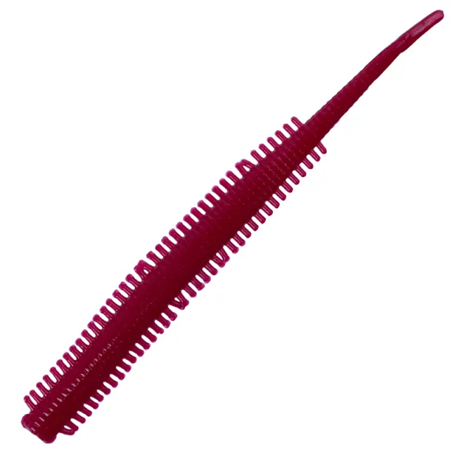 Σιλικονούχο Nikko Dappy Sandworms 8.4cm 5τμχ Αμμοσκώληκες Bloody Red