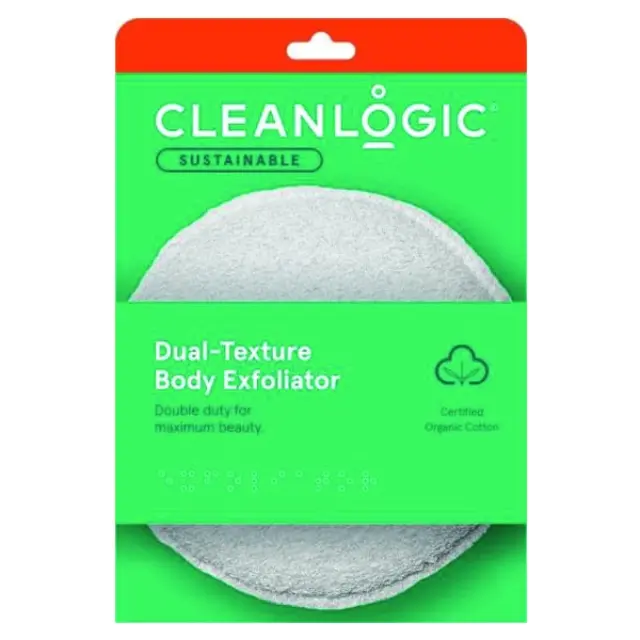 Cleanlogic Sustainable Dual-texture Body Exfoliator